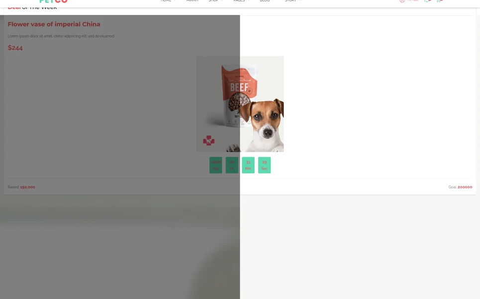 Petco — Pet Services Vue.js Template