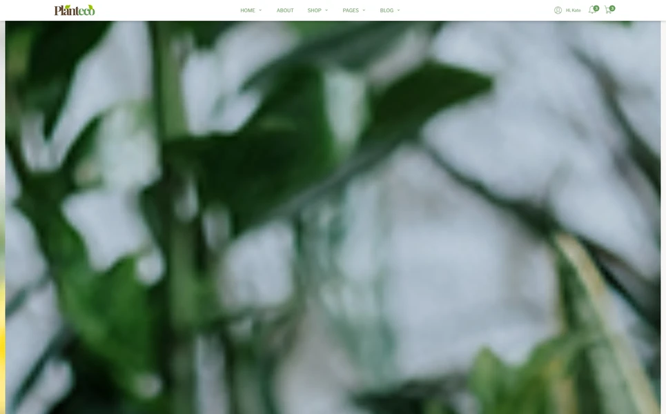 Planteco — Plants Store Angular Template