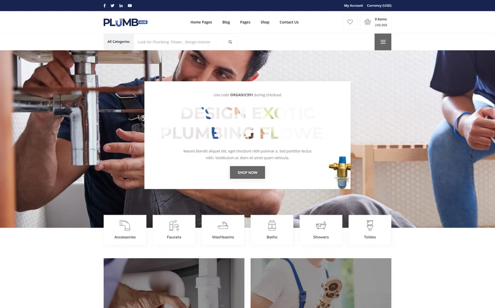 Plumbinghub — Plumbing Angular Template