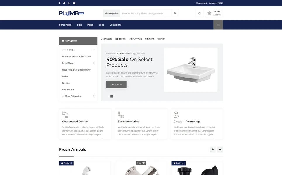 Plumbinghub — Plumbing PHP Website Template