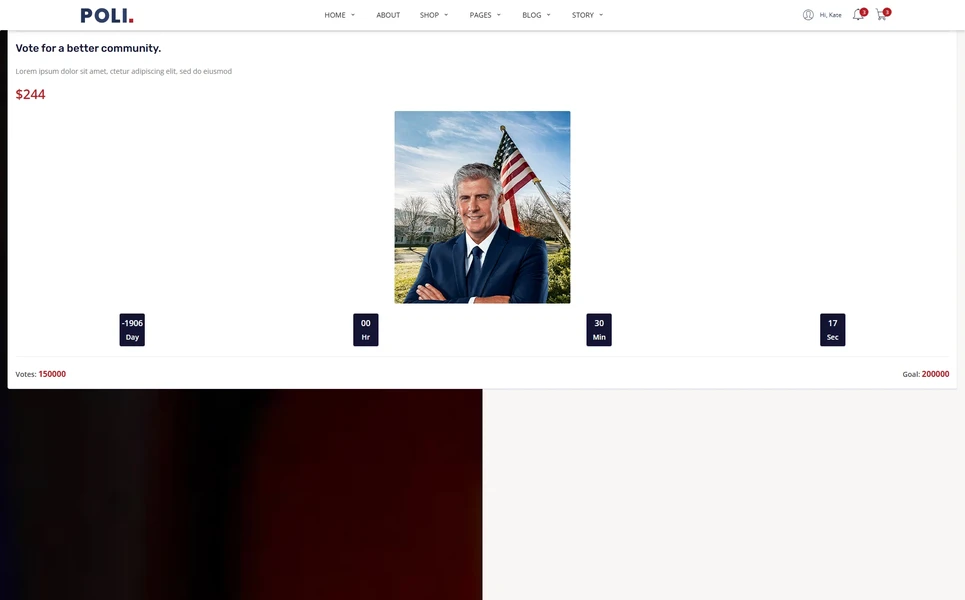 Poli — Charity PHP Website Template