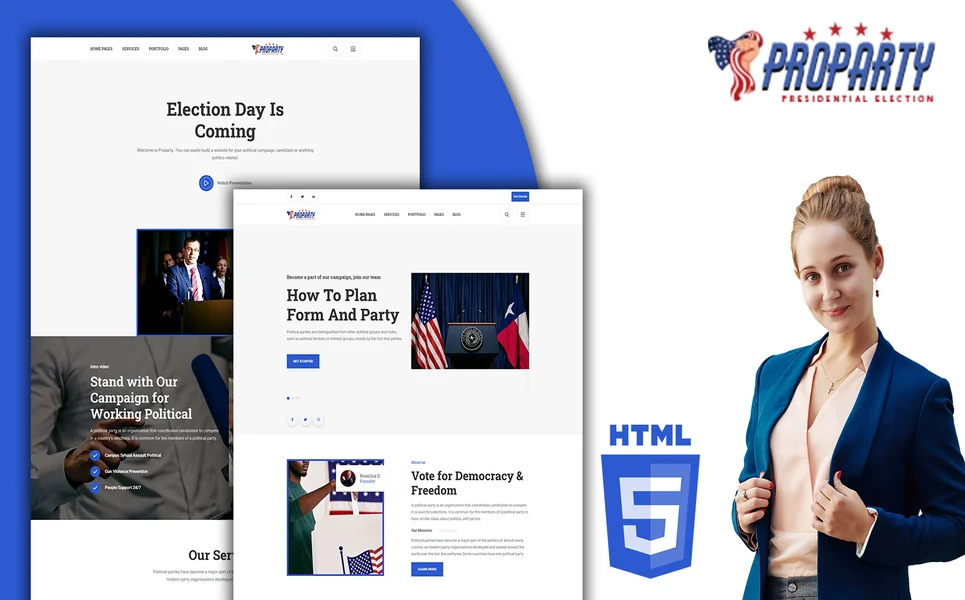 Poparty — Party — Ai Smart Website