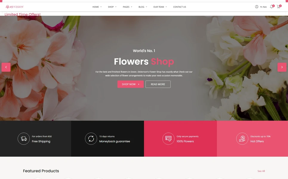 Revision — eCommerce HTML5 Template