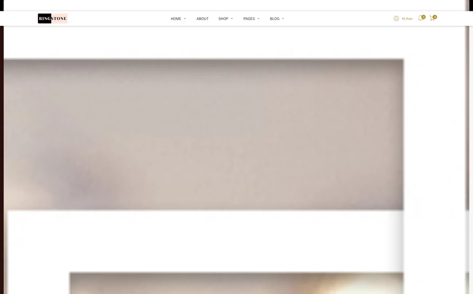 Ringstone — Jewelry PHP Website Template