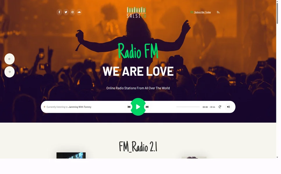 Salsito — Community WordPress Theme