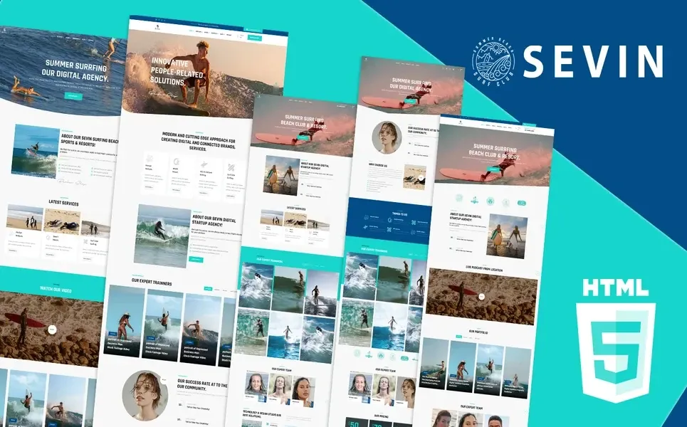 Sevin — SaaS Vue.js Template