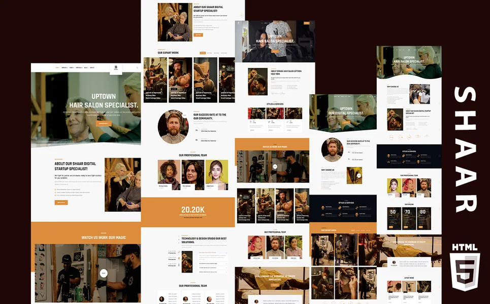 Shaar — SaaS HTML5 Template