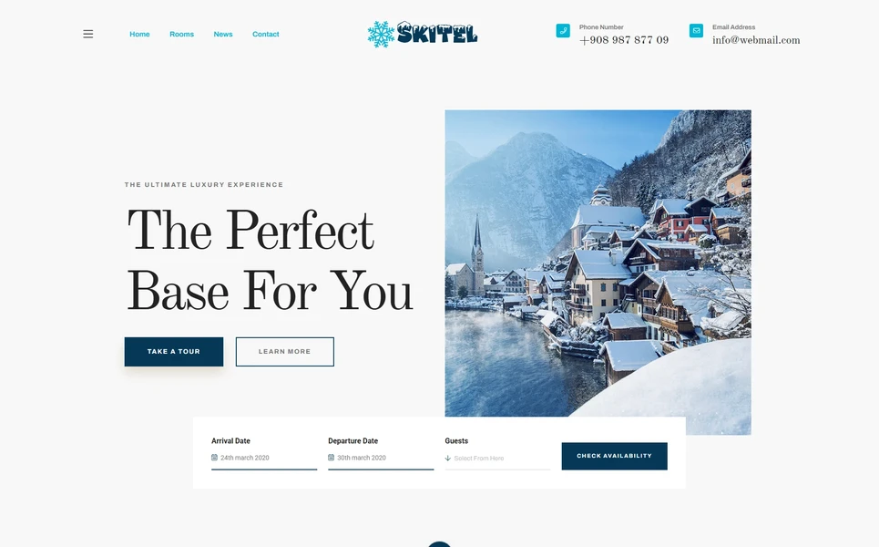 Skitel — Real Estate WordPress Theme