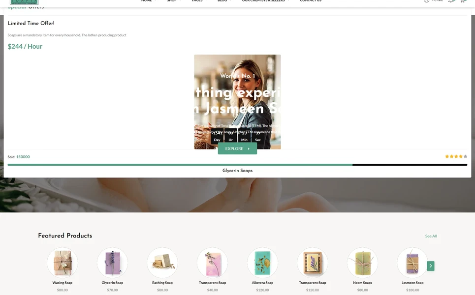 Soapia — Charity PHP Website Template