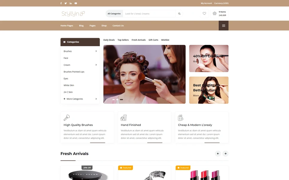 Stylyn — Fashion WordPress Theme