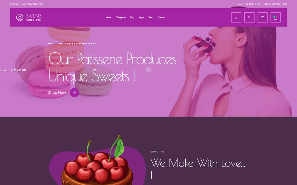 Sweatz — Fashion Angular Template