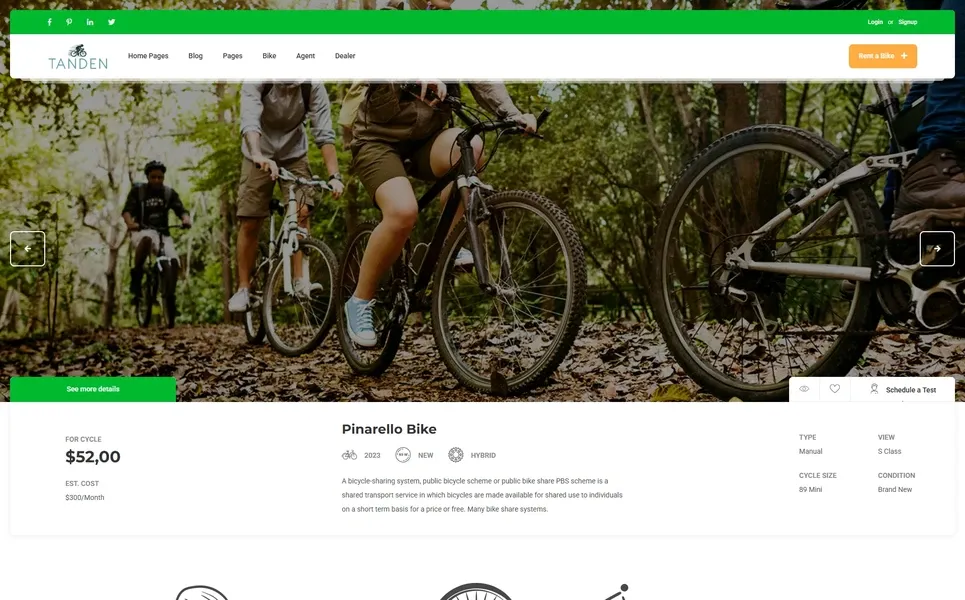 Tanden — Tandem PHP Website Template