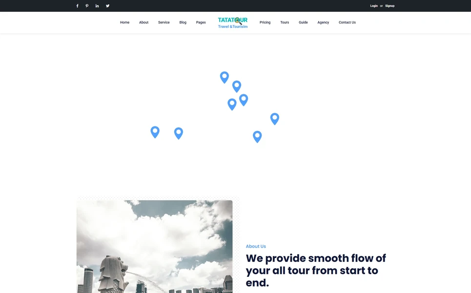 Tatatour — Tours React JS Template