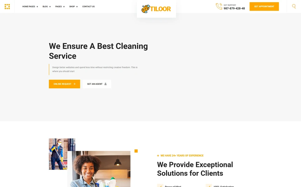 Tiloor — Tiles Angular Template