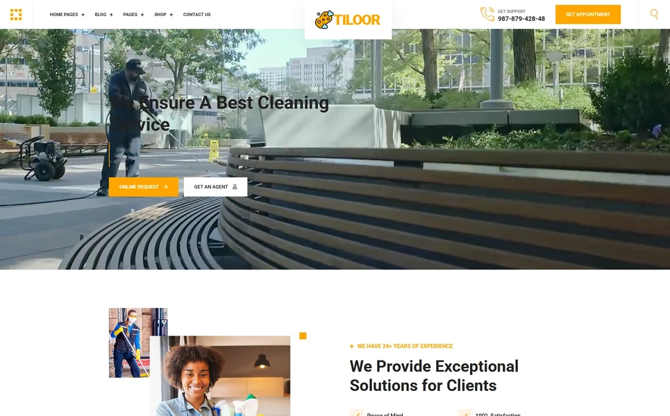 Tiloor — Tiles Vue.js Template