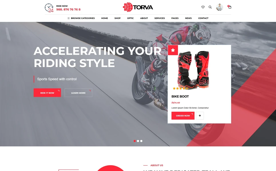 Trova — Business PHP Website Template