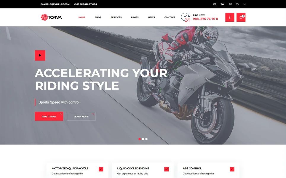 Trova — Business React JS Template