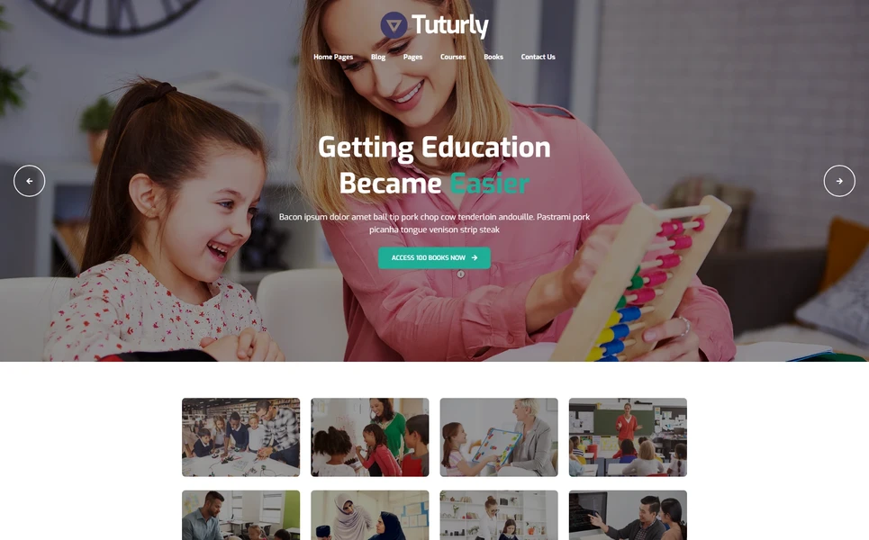 Tutorly — Education PHP Website Template
