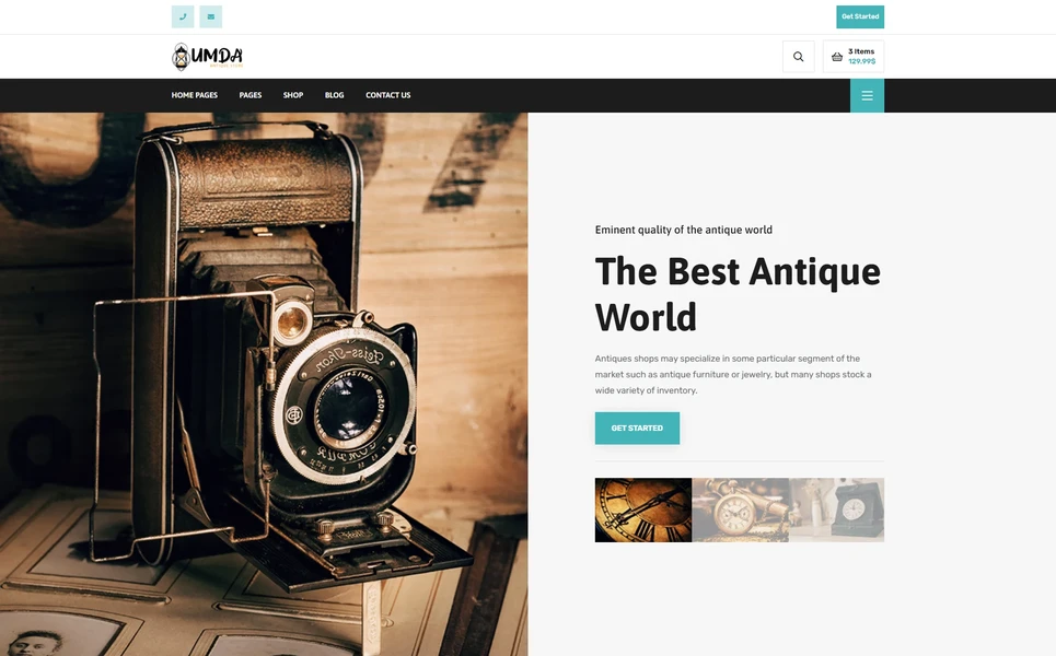 Umda — Business React JS Template