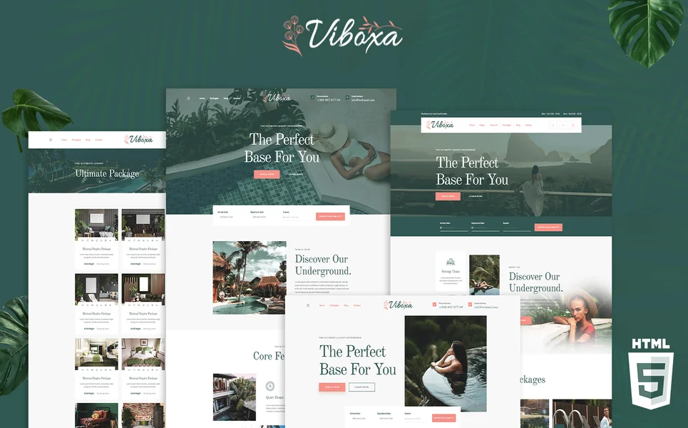 Viboxa — Real Estate HTML5 Template