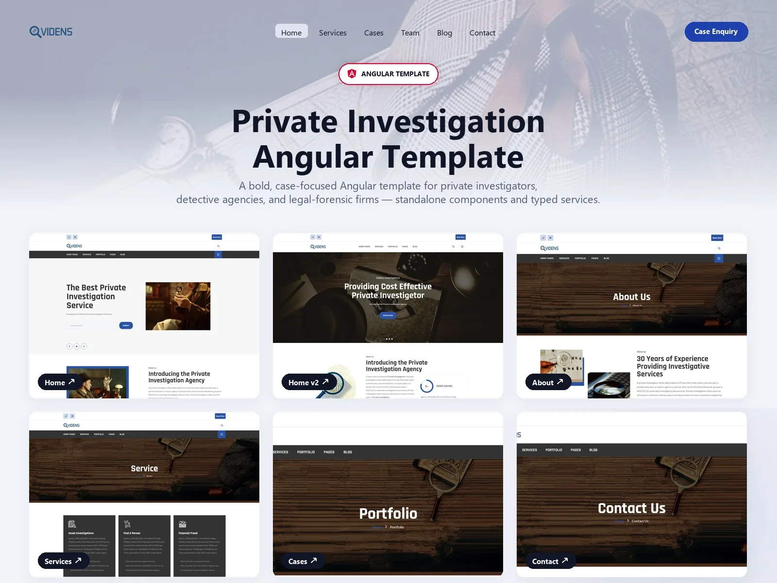 Videns — Video Angular Template