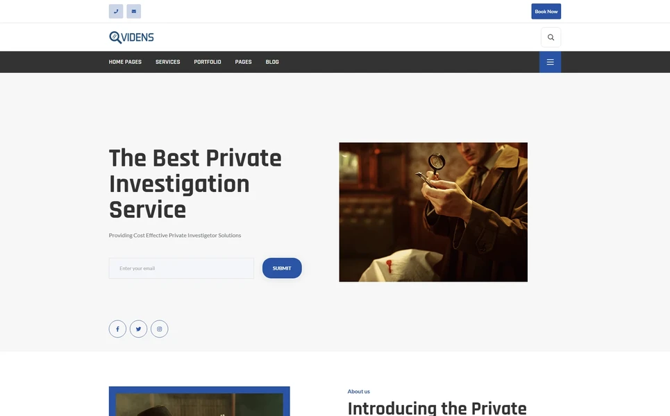 Videns — Video PHP Website Template