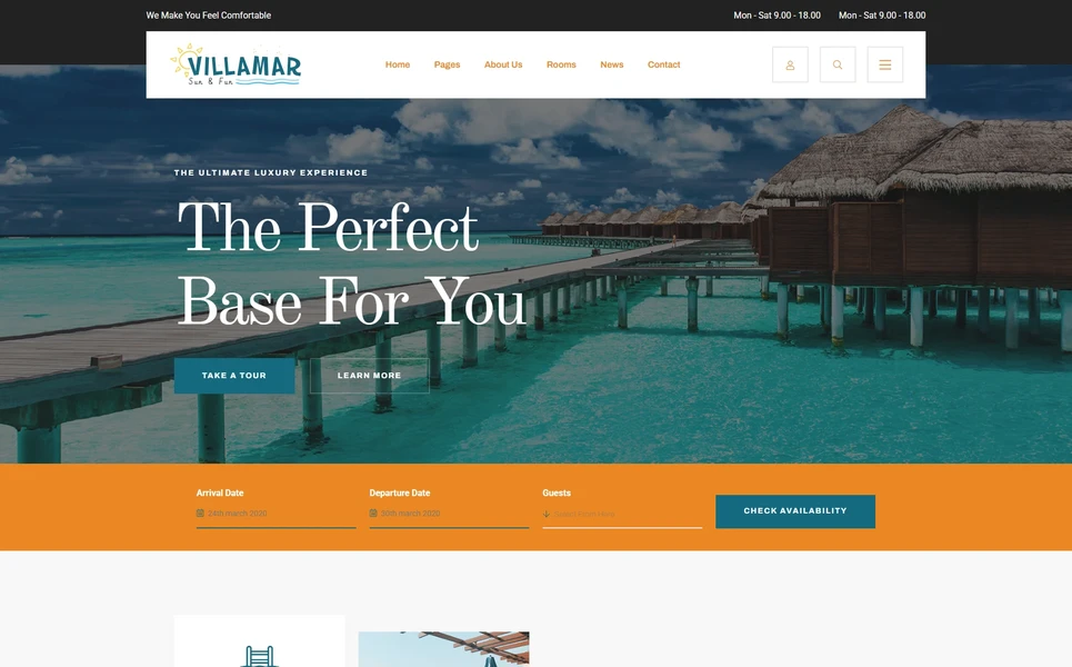 Villamar — Real Estate PHP Website Template