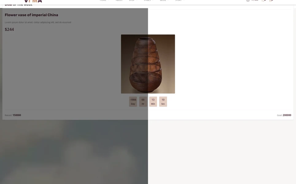 Vima — Charity Vue.js Template