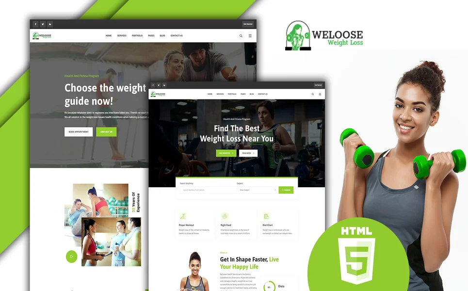 Weloose — Cannabis HTML5 Template