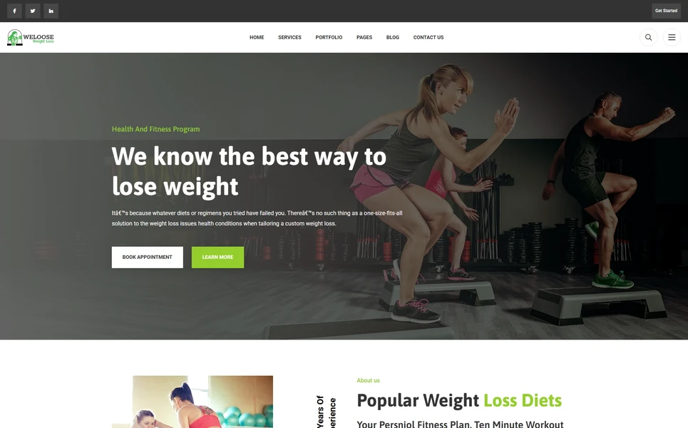 Weloose — Cannabis PHP Website Template