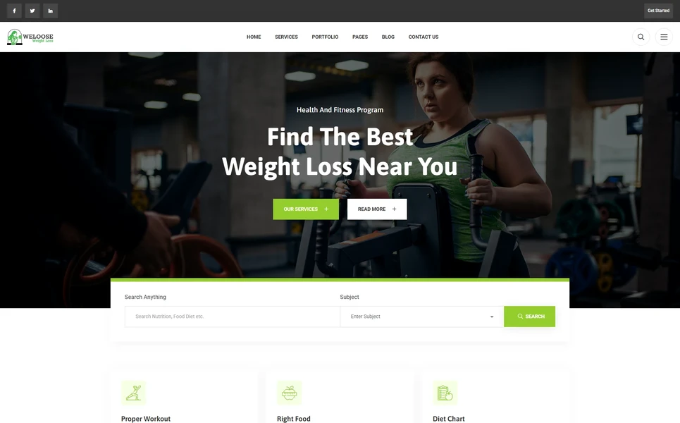 Weloose — Cannabis Vue.js Template