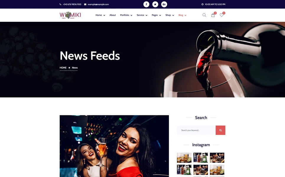 Wimiki — Wine Vue.js Template