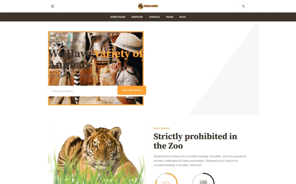 Zwalonski — Business WordPress Theme