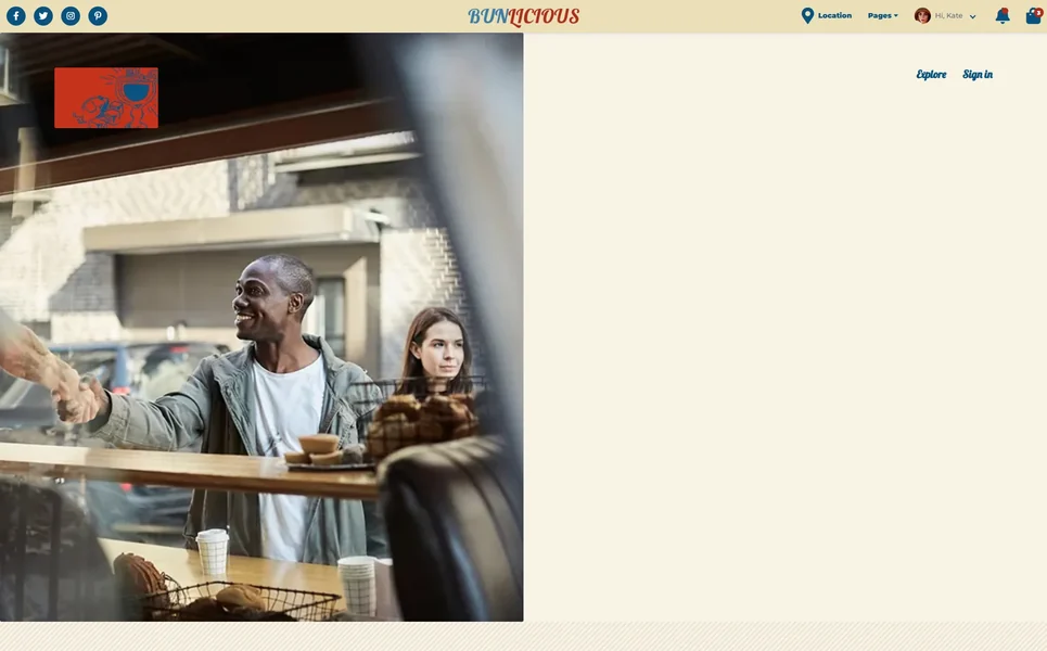 Bunlicious — Food Delivery Angular Template
