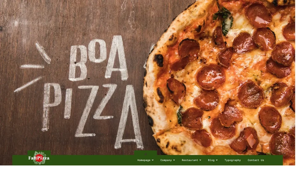 Fattpizza — Pizza Angular Template