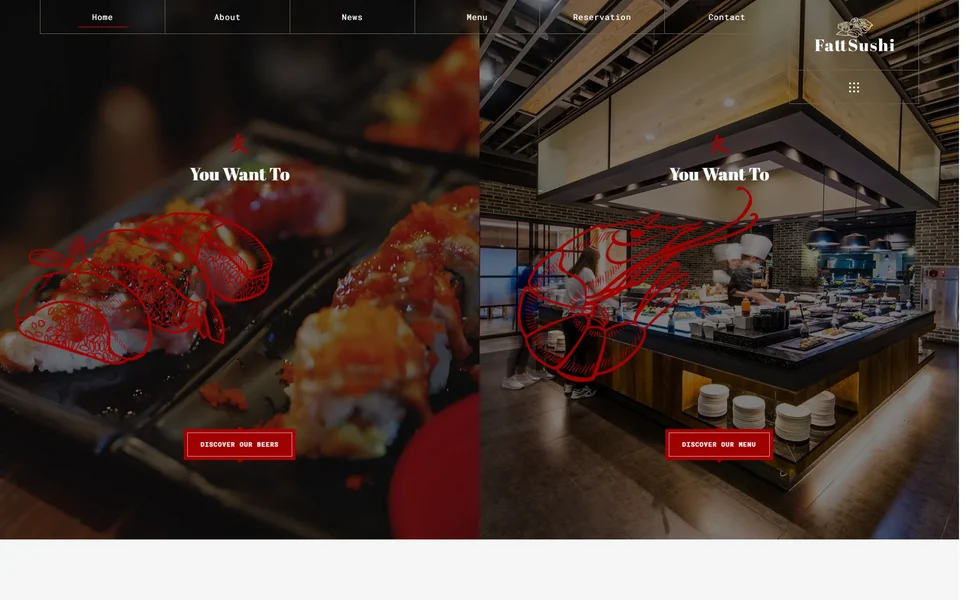 Fattsushi — Sushi WordPress Theme