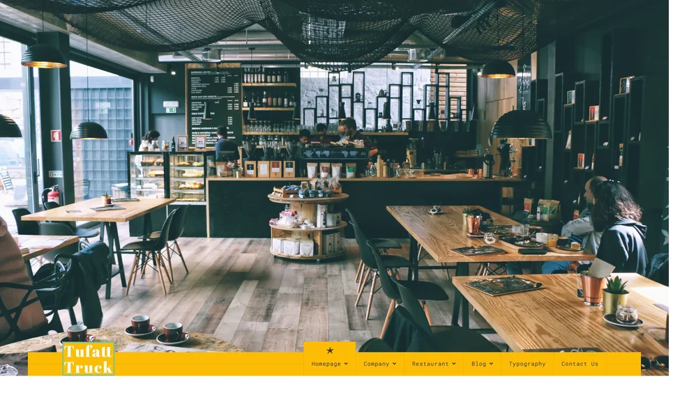 Tufatt — Restaurant Angular Template