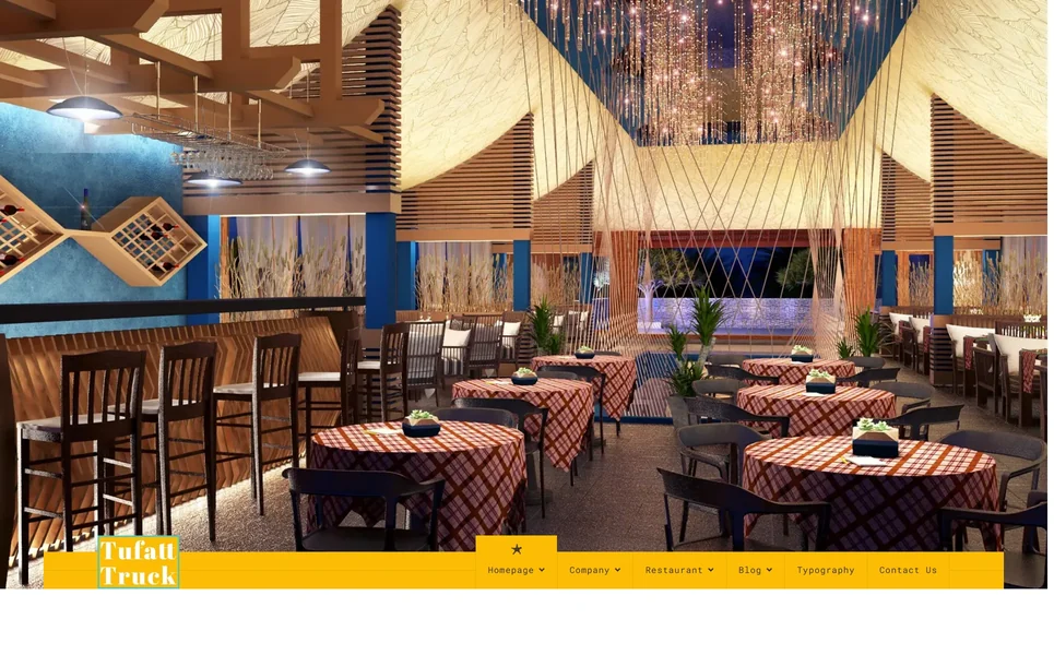 Tufatt — Restaurant Vue.js Template