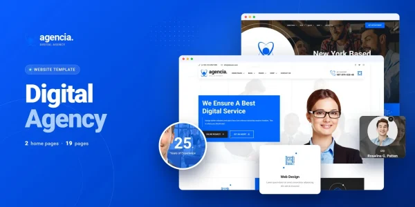 Agencia — Creative Agency React JS Website Template