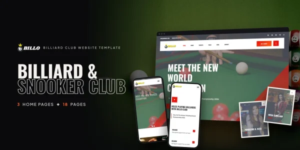 Billo — Billiards Pub Ai Smart Website