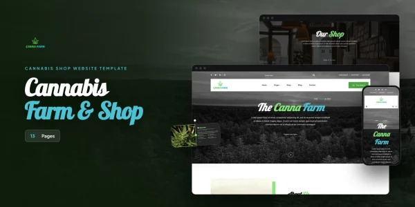 Cannafarm — CBD Store WordPress Theme