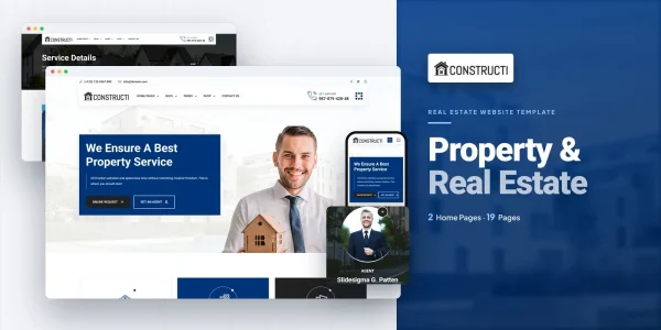 Constructi — Construction Company Ai Smart Website