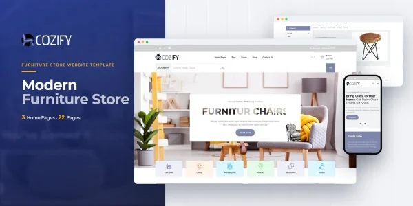 Cozify — Furniture Boutique Ai Smart Website