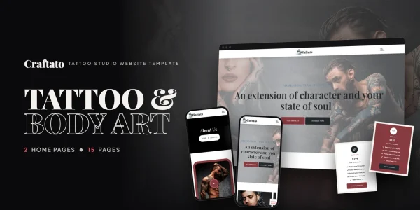 Craftato — Ink Parlor Ai Smart Website