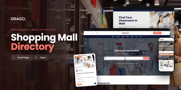 Drago – Bootstrap 5 Shopping Mall HTML5 Website Template