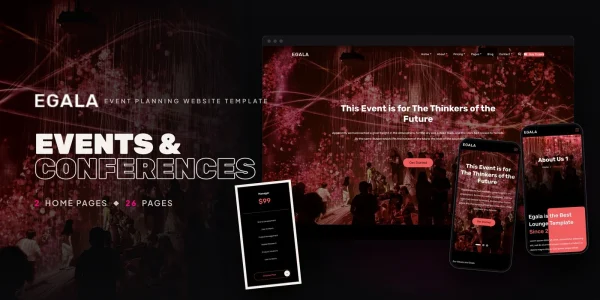 Egala — Event Agency Ai Smart Website