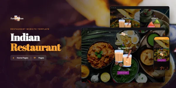 Fattaj – Bootstrap 5 Indian Restaurant HTML5 Website Template