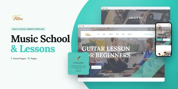 Flibo — Music Conservatory WordPress Theme