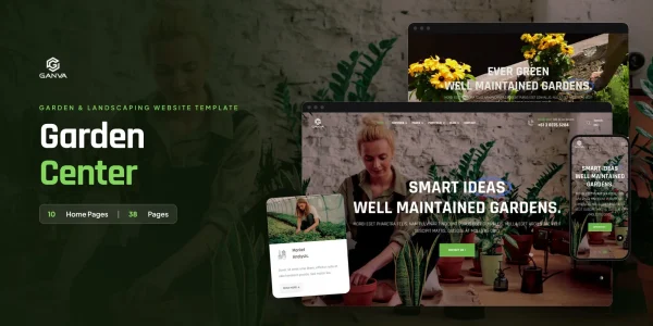 Ganva — Landscaping Service WordPress Theme