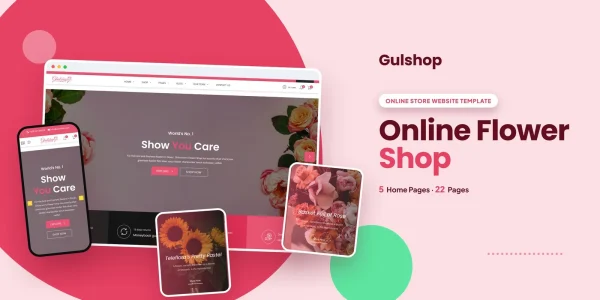 Gulshop — eCommerce Shop Vue.js Website Template